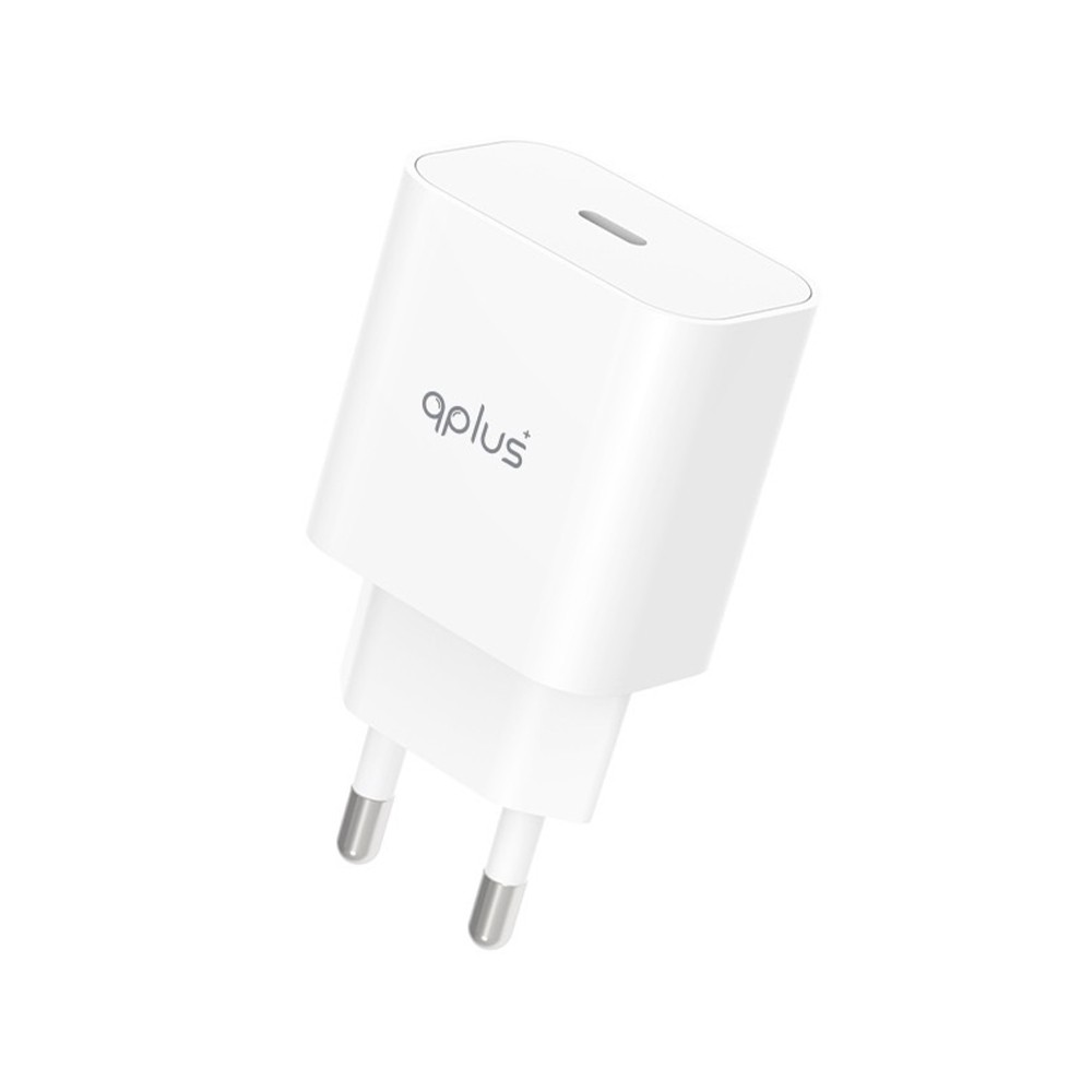 อะแดปเตอร์ QPLUS Wall USB Charger 1 USB-C (PD20W) White (AP-21) (TISI)
