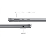 Apple MacBook Air 13 : M3 chip 8C CPU/10C GPU/24GB/512GB - Space Gray-2024 (Eng-Keyboard)