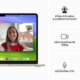 Apple MacBook Air 13 : M3 chip 8C CPU/10C GPU/24GB/512GB - Starlight-2024 (Eng-Keyboard)