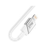 สายชาร์จ QPLUS USB-C to Lightning Cable 27W 1.2M. White (L2)
