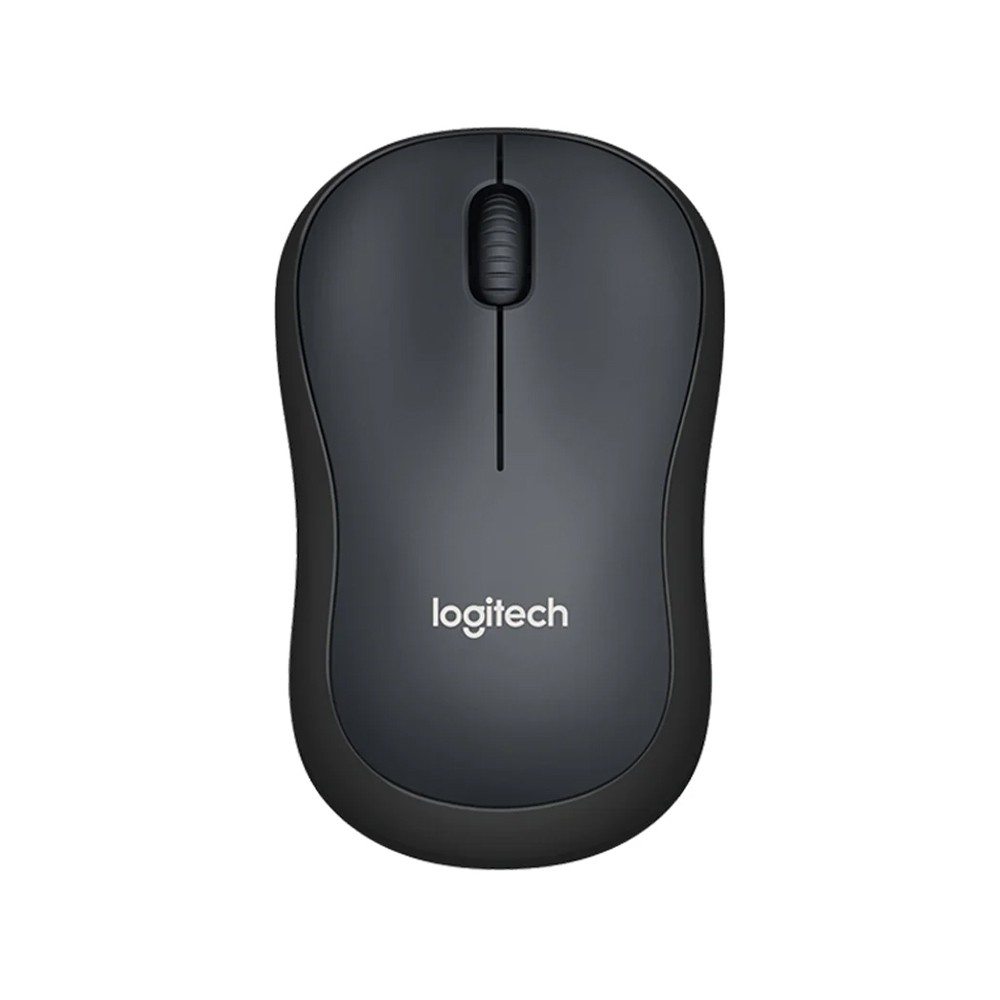 เมาส์ไร้สาย Logitech Wireless Mouse Silent M221 Charcoal