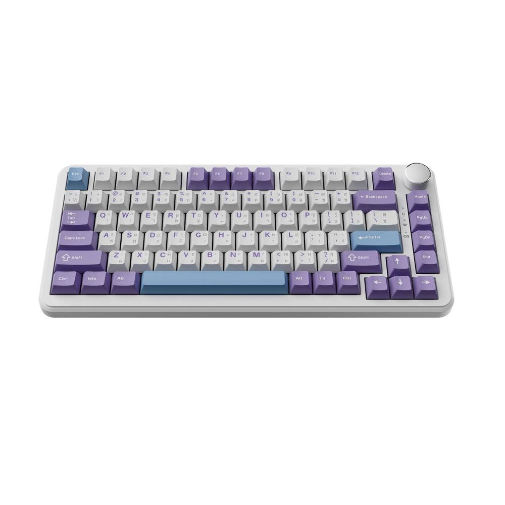 คีย์บอร์ดเกมมิ่ง Ajazz AK820 Max Tri-Mod Mountain Mist - Gift Switch