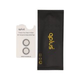 ฟิล์มกันเลนส์ QPLUS Camera Ring Lens iPhone 16/16 Plus Silver Glitter