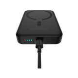 พาวเวอร์แบงค์ Baseus 10,000 mAh Magnetic Mini Air Wireless Fast Charge 20W Black