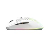 เมาส์เกมมิ่ง SteelSeries Aerox 3 Wireless Mouse Snow White