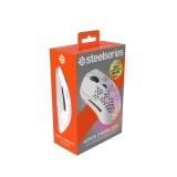 เมาส์เกมมิ่ง SteelSeries Aerox 3 Wireless Mouse Snow White