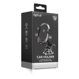 ที่วางโทรศัพท์ในรถ QPLUS Car Holder QP-CRH03 Black
