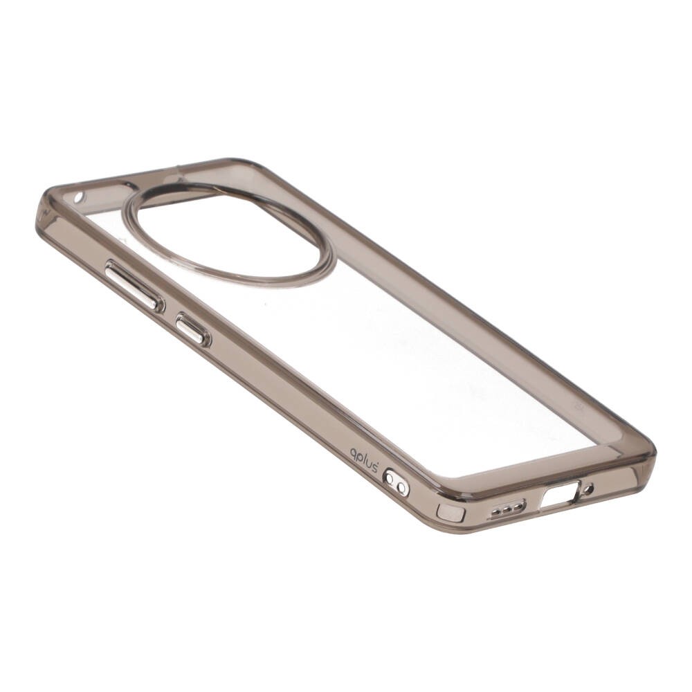 เคส QPLUS OPPO Reno 12F 5G Hybrid Case Black/Transparent