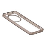 เคส QPLUS OPPO Reno 12F 5G Hybrid Case Black/Transparent