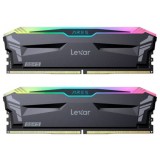 แรมพีซี LEXAR DDR5 Ares 32GB/6000MHz.CL30 (2x16GB) RGB Black (LD5BU016G-R6000GDLA)