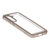เคส QPLUS Samsung Galaxy S24 FE Hybrid Case Black/Transparent