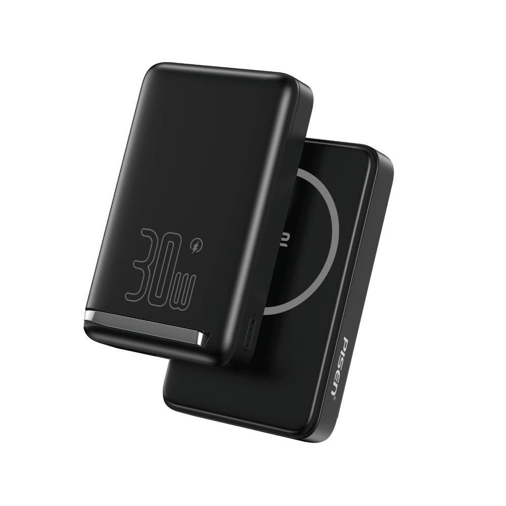 พาวเวอร์แบงค์ Pisen 10,000 mAh TP-D101 / Qi2 Magnetic Wireless Black