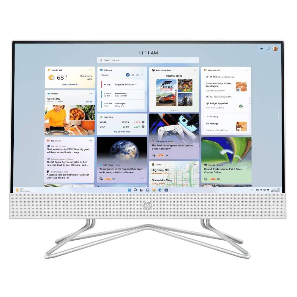 HP DESKTOP AIO 22-DD2048D SNOW WHITE