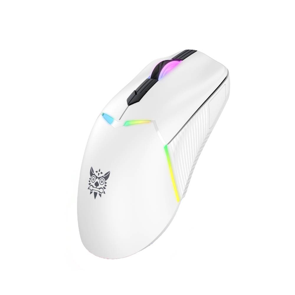 เมาส์เกมมิ่ง Onikuma Kitsu Tri-Mode Wireless White