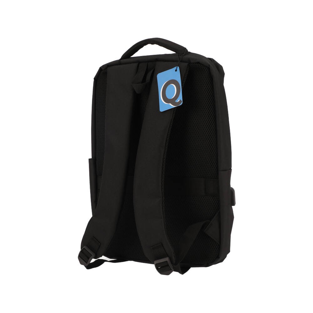 กระเป๋าโน๊ตบุ๊ค QPLUS Backpack for Laptop 15 Basic Black