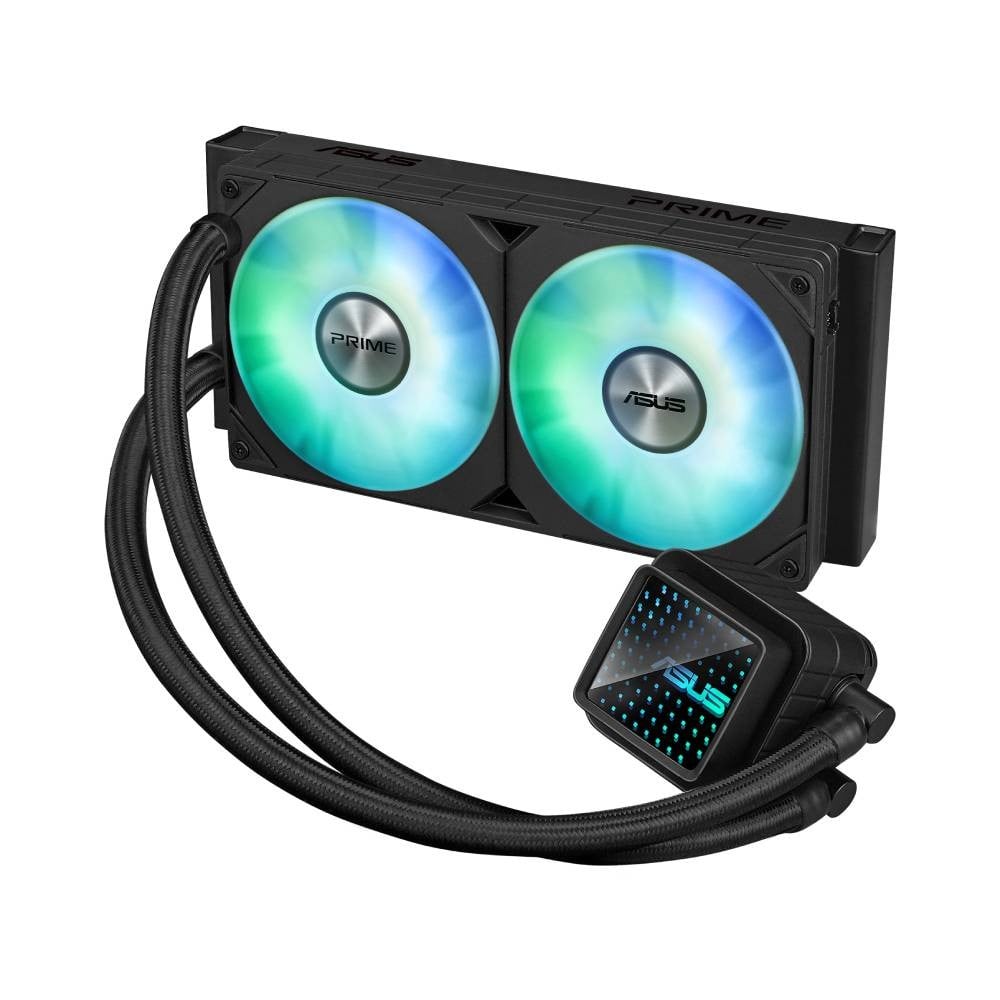ชุดระบายความร้อนซีพียู ASUS PRIME LC 240 ARGB CPU Cooler Black