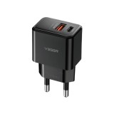 อะแดปเตอร์ VEGER Wall Charger 1 USB-A / 1 USB-C 20W พร้อมสายชาร์จ USB-A to USB-C 1 เมตร