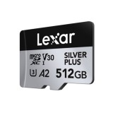 เมมโมรี่การ์ด Lexar MicroSDXC 512GB Professional Silver Plus Global