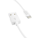 สายชาร์จ QPLUS USB-A to Lightning Cable 1M. White (L1)