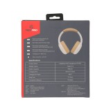 หูฟังไร้สาย TECHPRO PulseWave ANC TP-HP03 Misty Walnut
