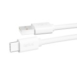 สายชาร์จ QPLUS USB-A to USB-C Cable 60W 1M. White (T1)
