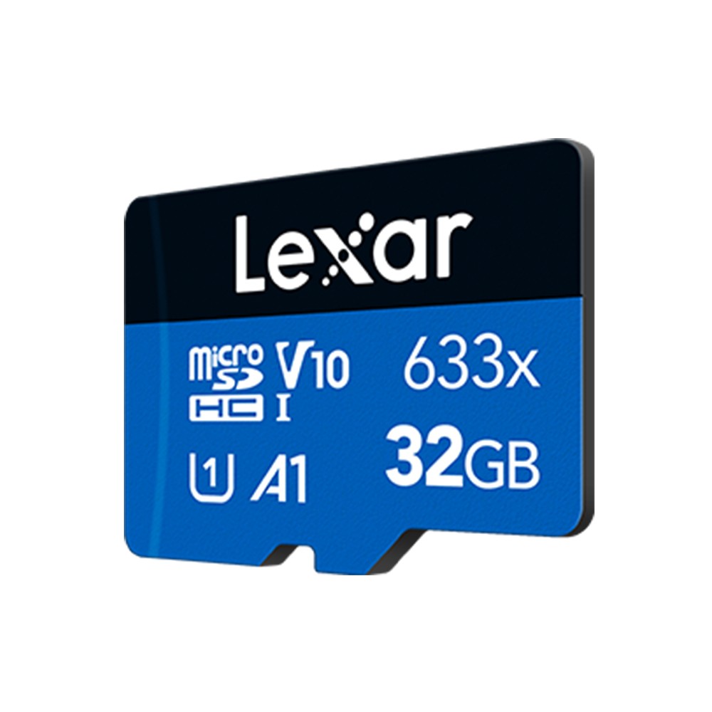 เมมโมรี่การ์ด Lexar MicroSDHC 32GB High Performance BL 633x Global