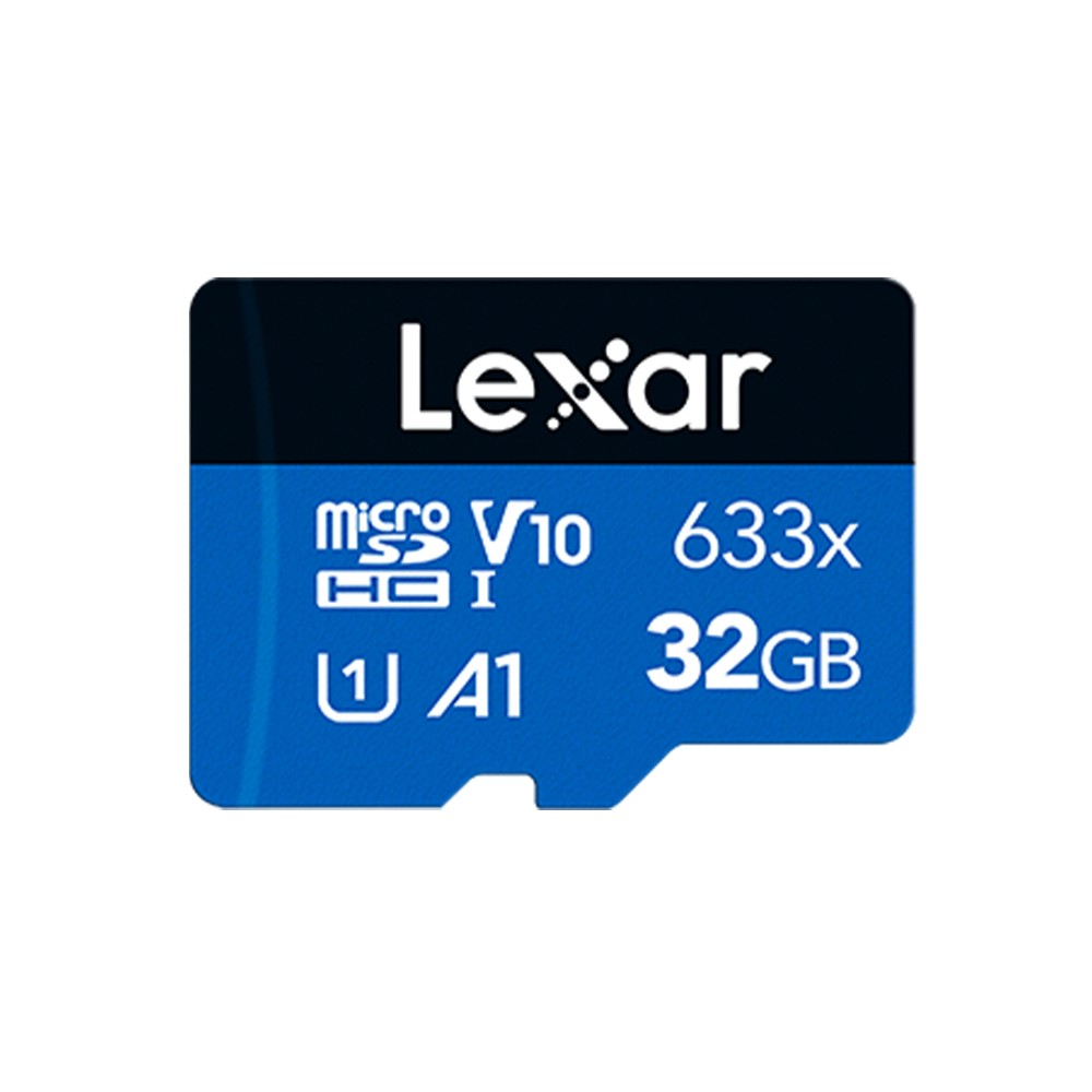 เมมโมรี่การ์ด Lexar MicroSDHC 32GB High Performance BL 633x Global