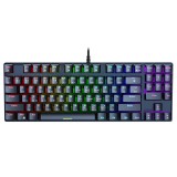 คีย์บอร์ดเกมมิ่ง Onikuma Haru Lite Mini RGB Black - Red Switch