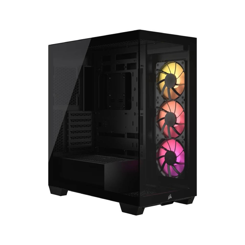 เคสคอมพิวเตอร์ Corsair 3500X Mid-Tower PC ARGB Black (CC-9011278-WW)