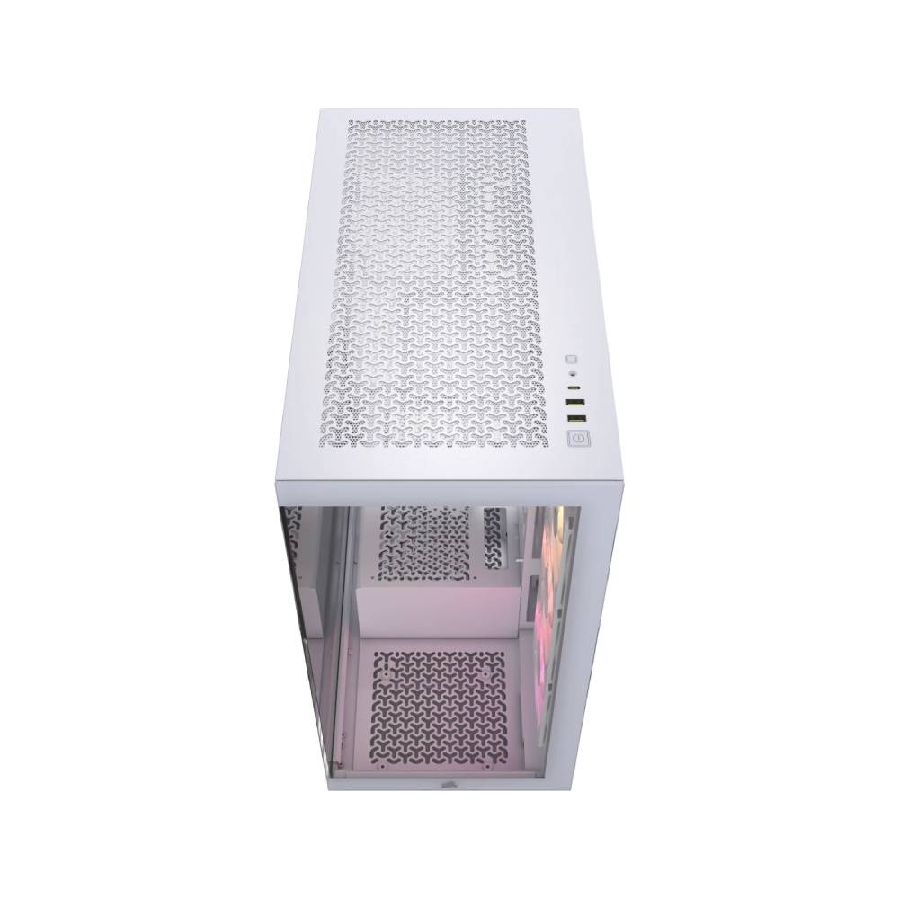 เคสคอมพิวเตอร์ Corsair 3500X Mid-Tower PC ARGB White (CC-9011279-WW)