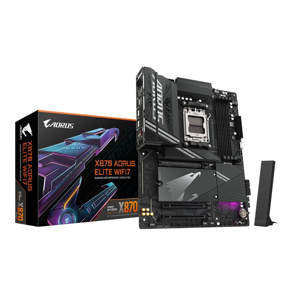 เมนบอร์ด Gigabyte X870 AORUS ELITE WIFI7 DDR5 AM5