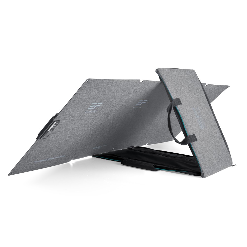 แผงโซล่าเซลล์ EcoFlow 110W Portable