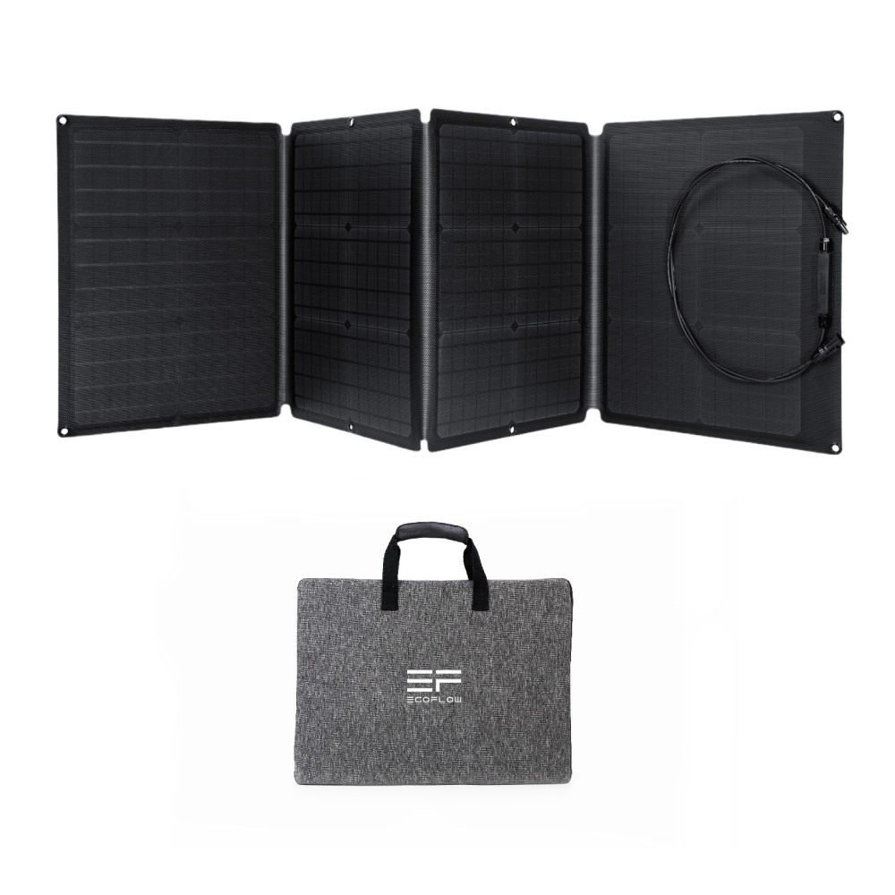 แผงโซล่าเซลล์ EcoFlow 110W Portable