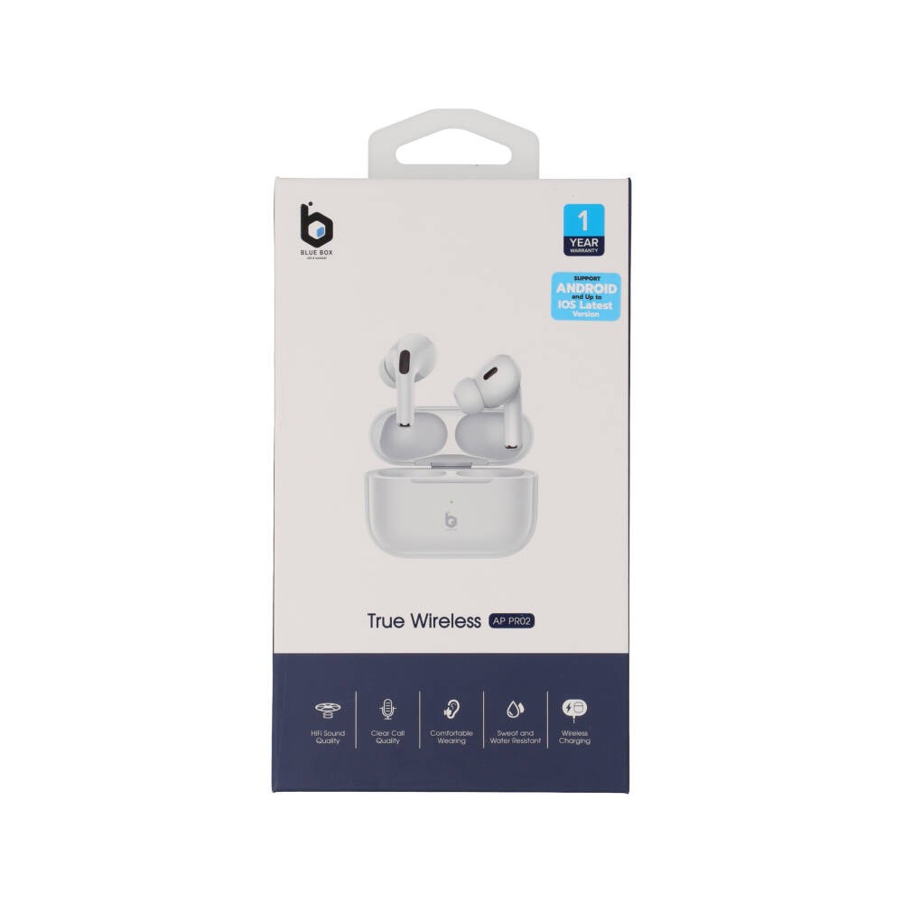 หูฟังไร้สาย Blue Box AP PRO2 Type-C Wireless charging case