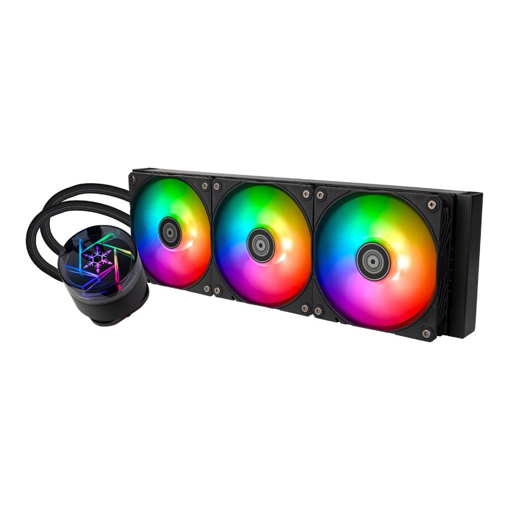 ชุดระบายความร้อนซีพียู SilverStone NovaPeak 360 ARGB Black (SST-NP360-ARGB)