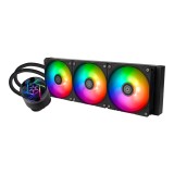 ชุดระบายความร้อนซีพียู SilverStone NovaPeak 360 ARGB Black (SST-NP360-ARGB)