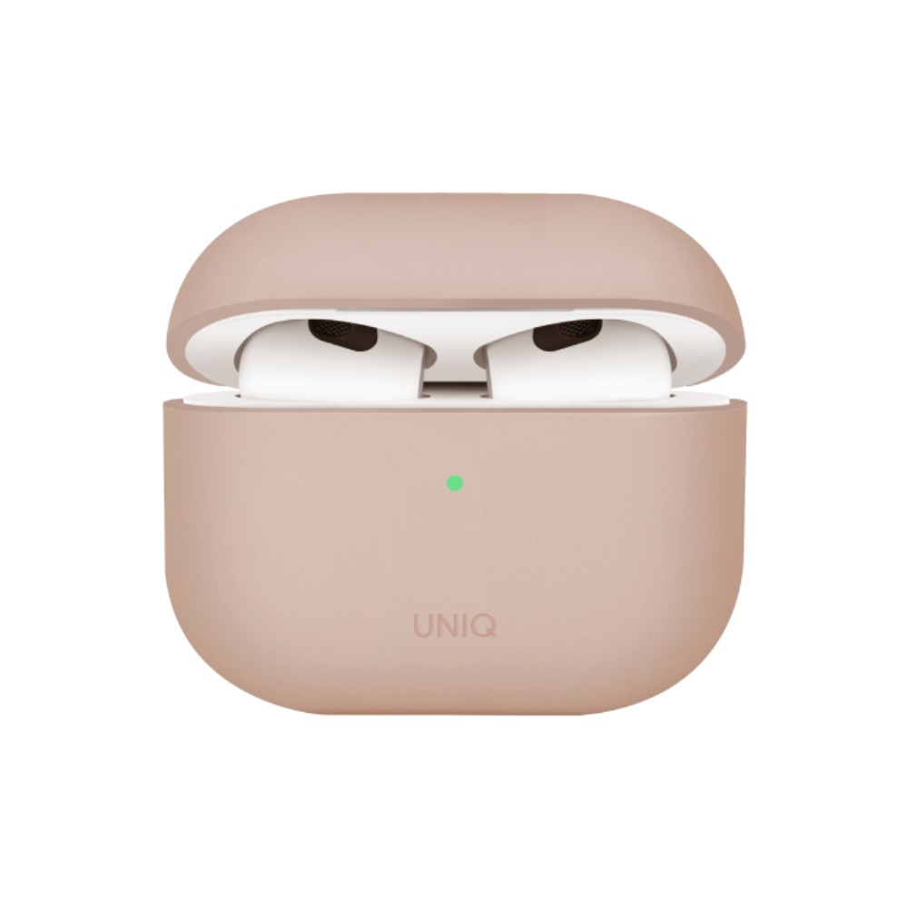 เคส Uniq AirPods 4 Lino Silicone Blush Pink