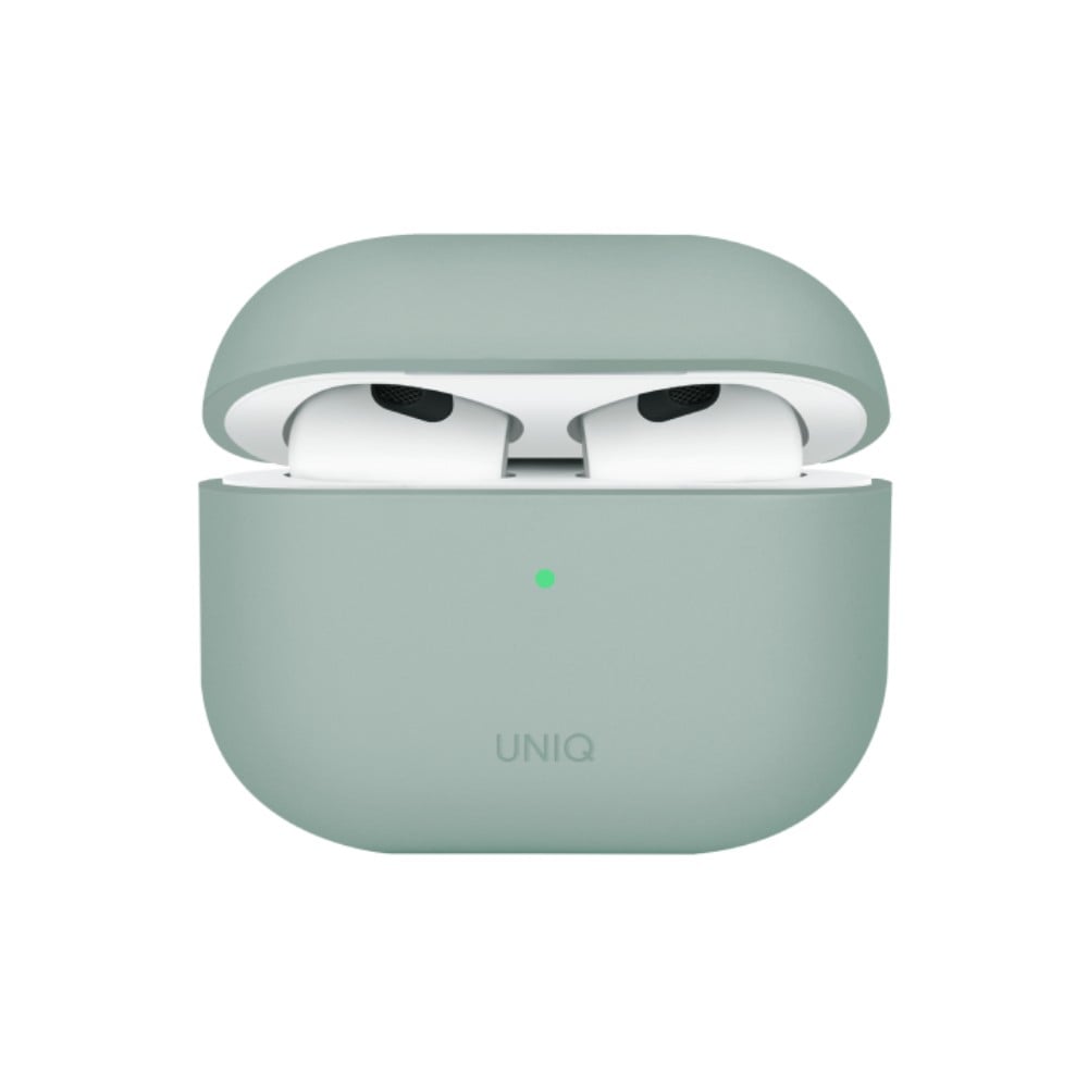 เคส Uniq AirPods 4 Lino Silicone Iceplant Green