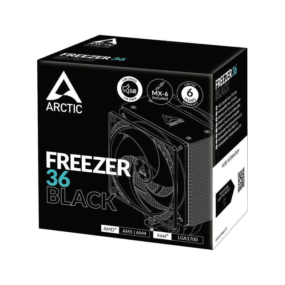 พัดลมซีพียู ARCTIC Freezer 36 (Black) CPU Air Cooler