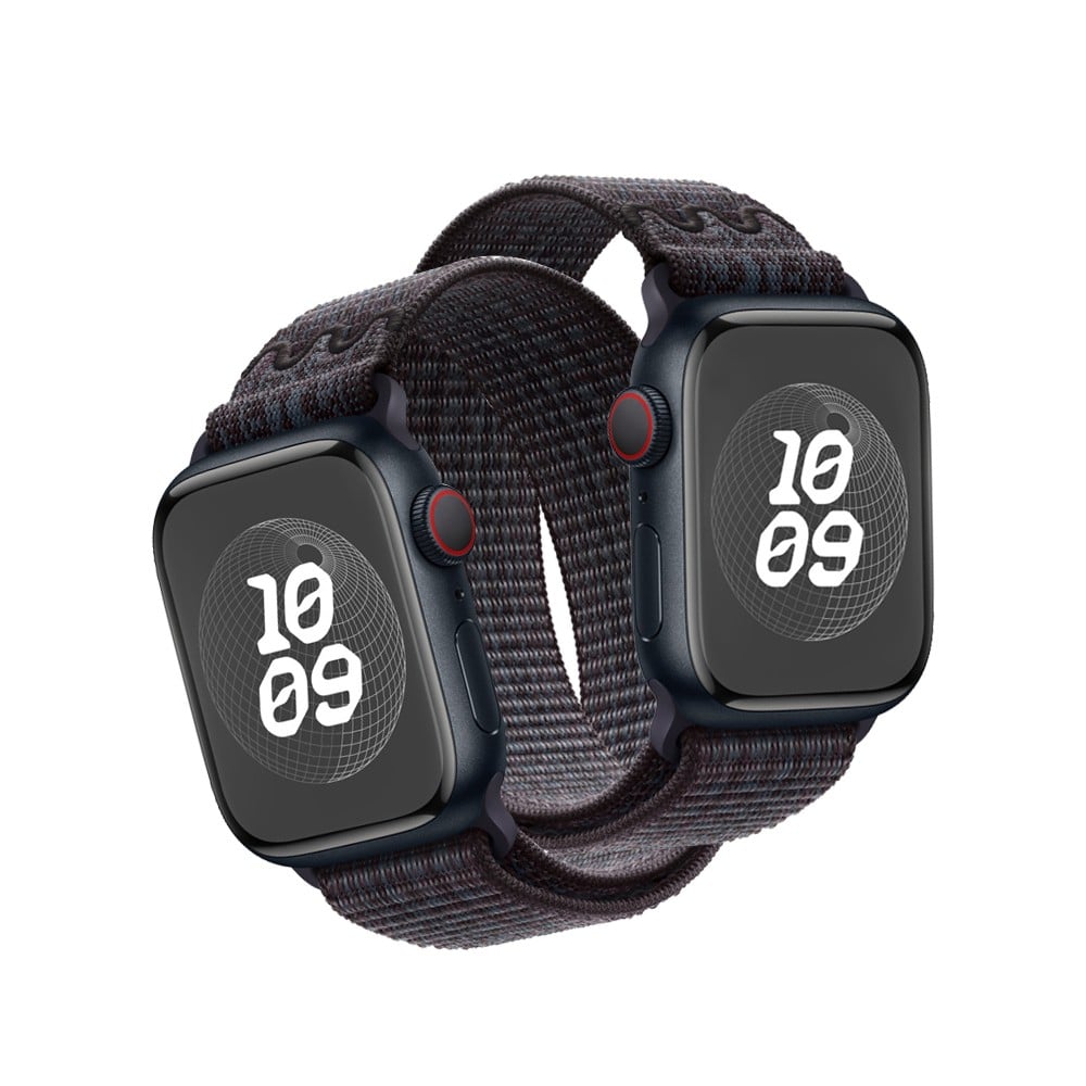 Mutural สาย Apple Watch Strap Series 6,7,8,9 (38/40/41mm) Seasonal Yarn Black
