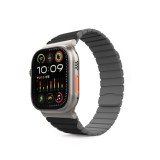 Mutural สาย Apple Watch Strap Series 6,7,8,9,10,11Ultra (42/44/45/46/49mm) XuanSe Grey Black
