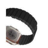 Mutural สาย Apple Watch Strap Series 6,7,8,9,10,11Ultra (42/44/45/46/49mm) XuanSe Grey Black