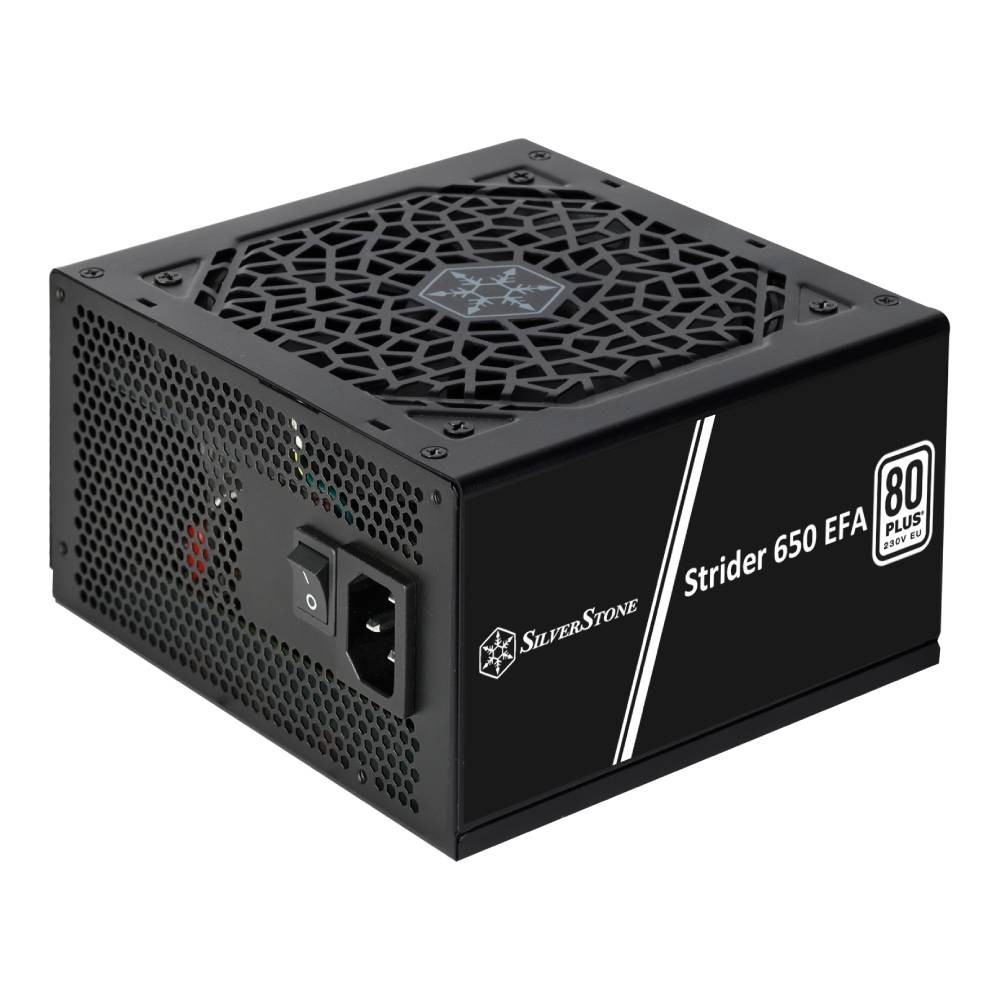 พาวเวอร์ซัพพลาย SilverStone Strider 650 EFA 80 Plus (SST-ST650-EFA) - 3Year