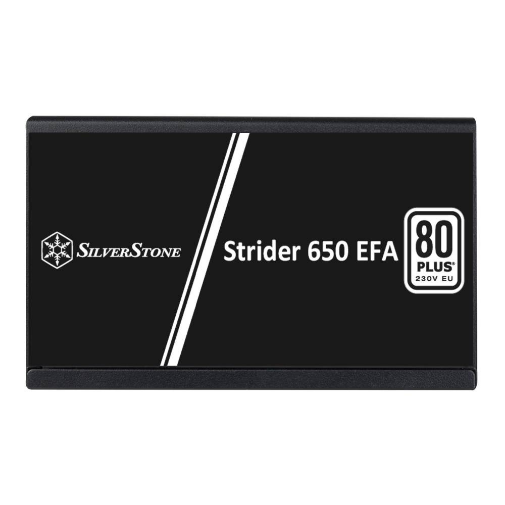 พาวเวอร์ซัพพลาย SilverStone Strider 650 EFA 80 Plus (SST-ST650-EFA) - 3Year
