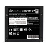 พาวเวอร์ซัพพลาย SilverStone Strider 650 EFA 80 Plus (SST-ST650-EFA) - 3Year
