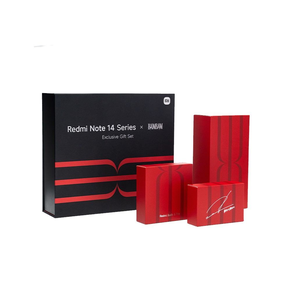 สมาร์ทโฟน Xiaomi Redmi Note 14Pro+ (12+512) BamBam Exclusive Gift Set Frost Blue (5G)