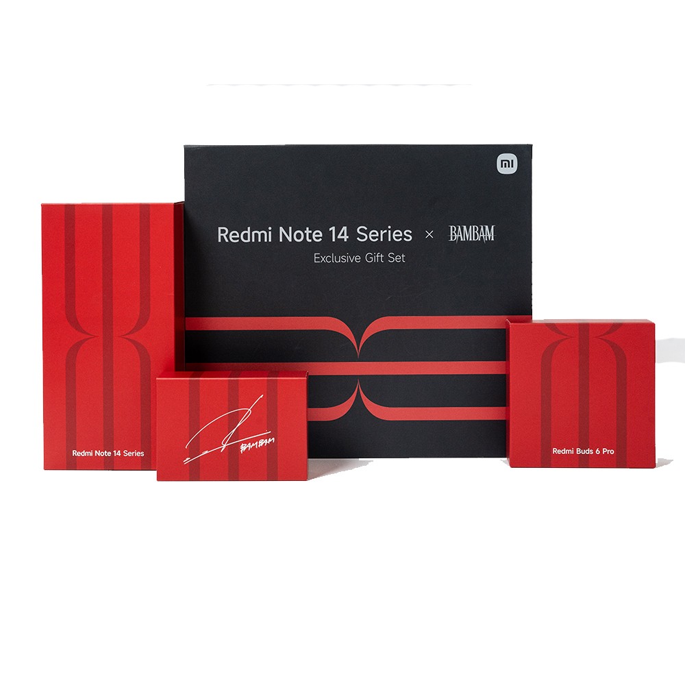 สมาร์ทโฟน Xiaomi Redmi Note 14Pro+ (12+512) BamBam Exclusive Gift Set Frost Blue (5G)