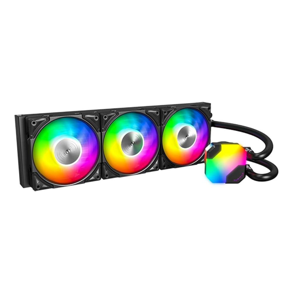 ชุดระบายความร้อนซีพียู Montech HyperFlow ARGB 360 Liquid Cooler Black