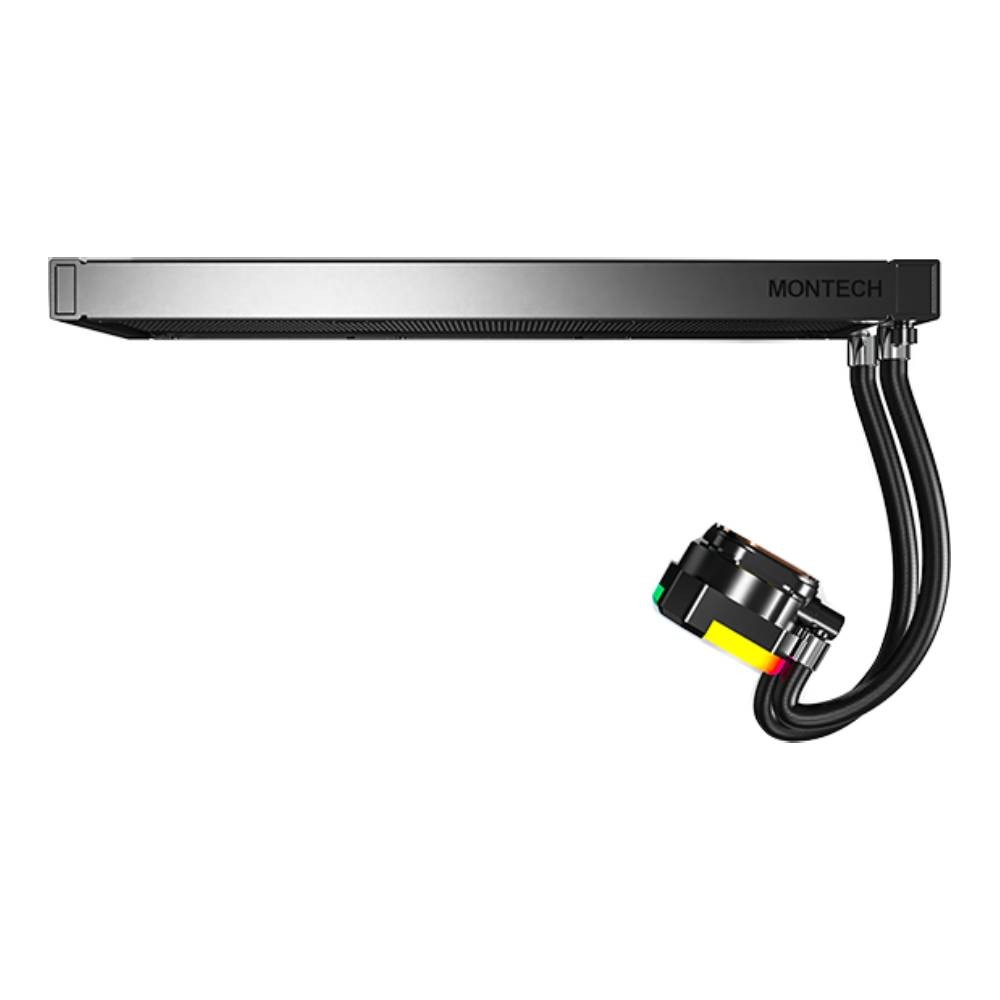 ชุดระบายความร้อนซีพียู Montech HyperFlow ARGB 360 Liquid Cooler Black
