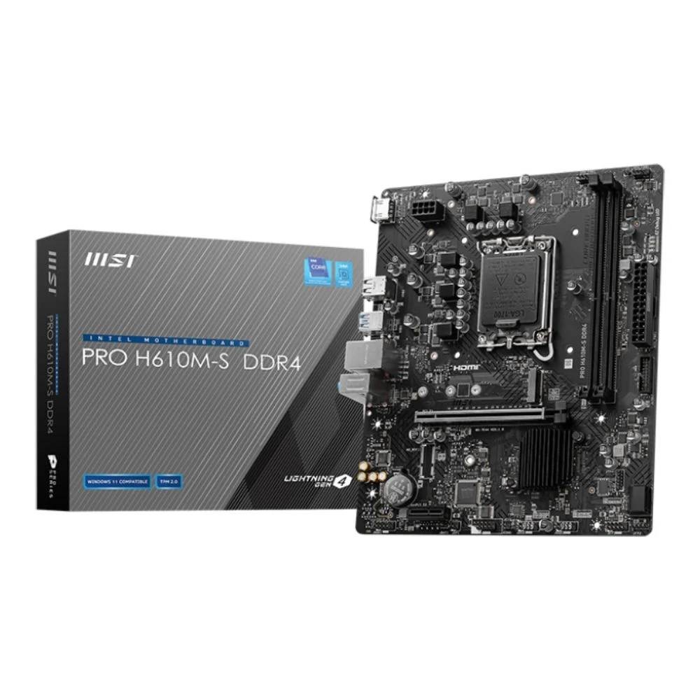 เมนบอร์ด MSI PRO H610M-S DDR4 LGA-1700